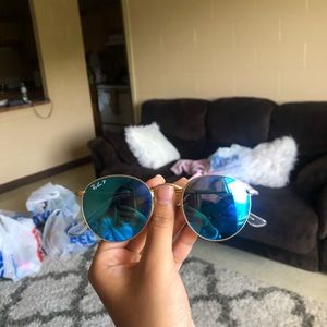 RayBan round glasses